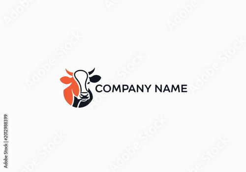 Artistic Cow Logo Concepts for Creative Branding Ideas