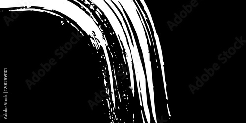 Strokes in different directions of red paint on a white background. Graffiti element. Design template for the design of banners, posters, booklets, covers, magazines. EPS 10