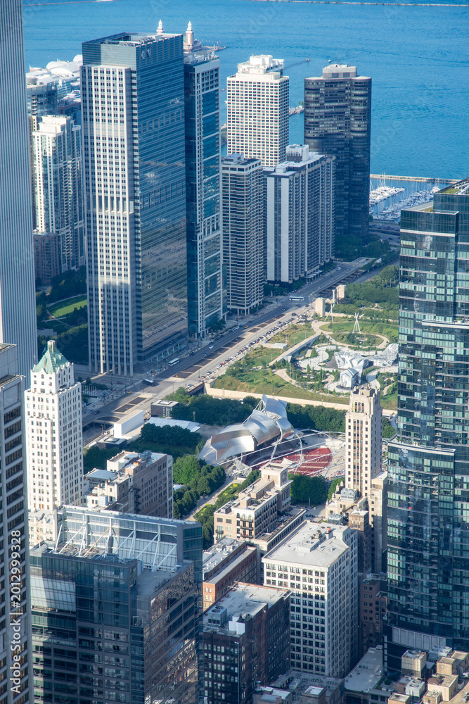 Obraz premium Buildings and Architecture in Chicago, United States