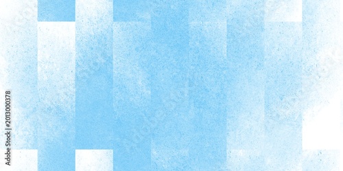 Canvastavla タイル模様が美しい、水色の幾何学的なアブストラクト背景
