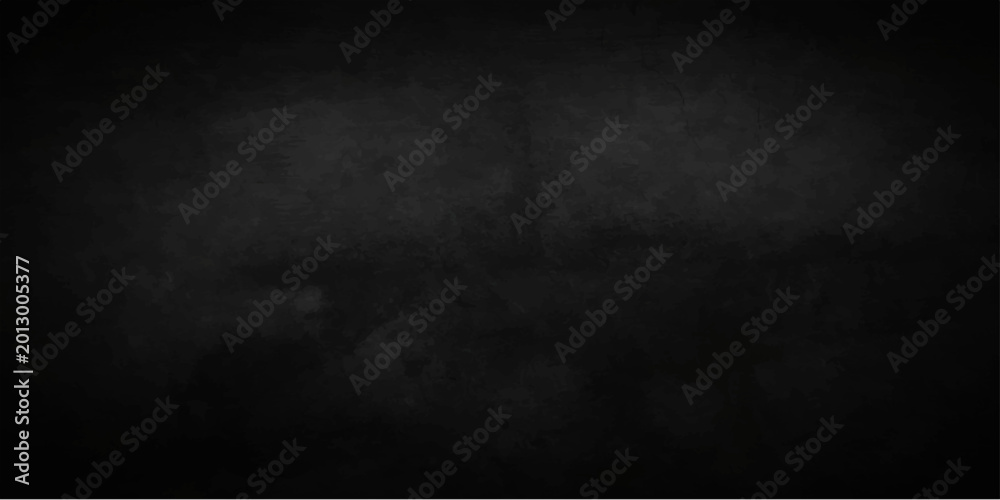 Fototapeta premium A dark vintage grunge paper texture with a dirty black chalkboard effect on an old grey concrete wall surface for an empty pattern design backdrop