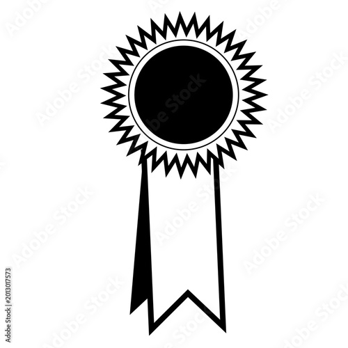 Prize ribbon award