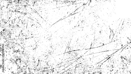 Foto Grunge texture with scratches and scuffs on white surface distressed background