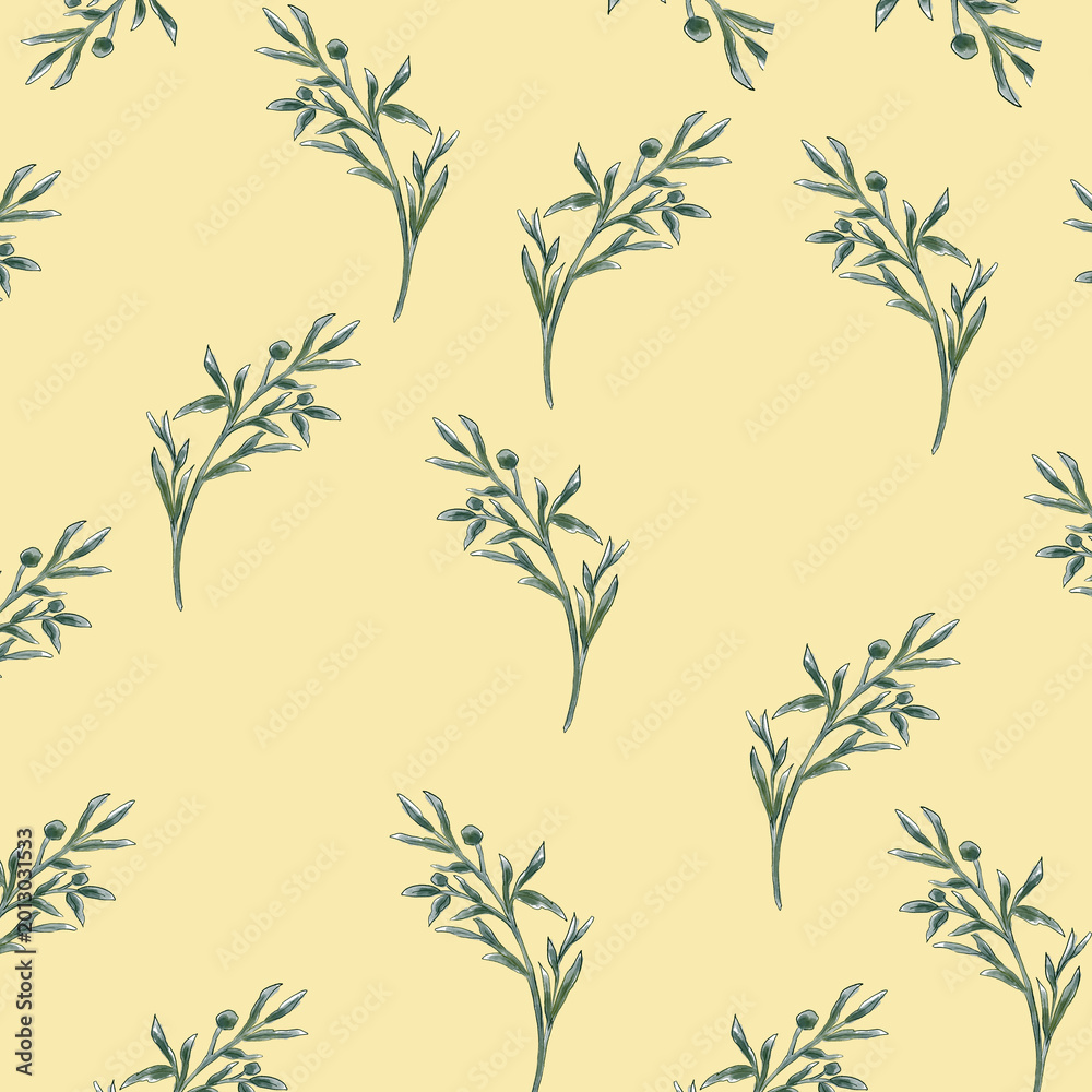 Fototapeta premium seamless background with bamboo