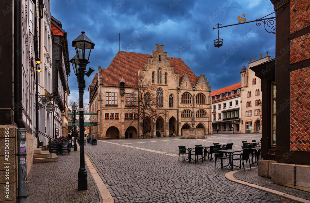 Obraz premium Hildesheimer Rathaus