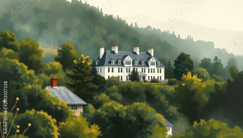 church in the mountains