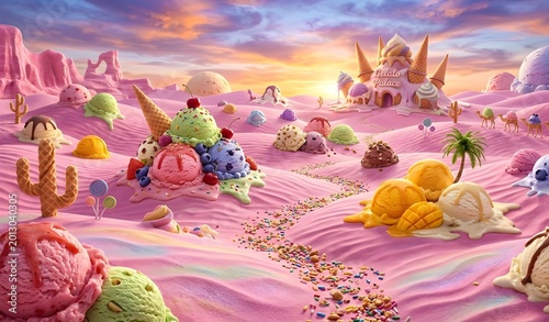 gileto palace ice cream world