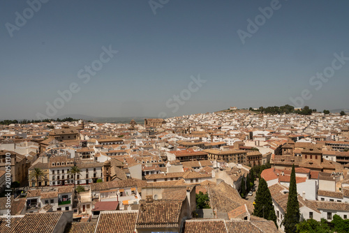 Tableau sur toile Vista panorámica de Antequera desde la alcazaba