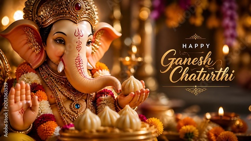 Bal Ganesh Ganpati Bappa Ekdant Vakratund Vinayak Chintamani Idol Celebration During Vinayak Ganesh Chaturthi Angaraki Sankashti Chaturthi Ganesh Jayanti Anant Chaturdashi/ Ganpati Bappa