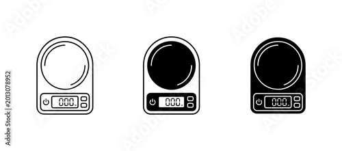 Canvastavla Digital Kitchen Scales, Precision Weighing Instruments, Cooking and Baking Tools