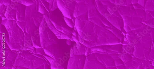 Fotografija Abstract cracks crumpled paper Intense purple textured backdrop featuring sharp