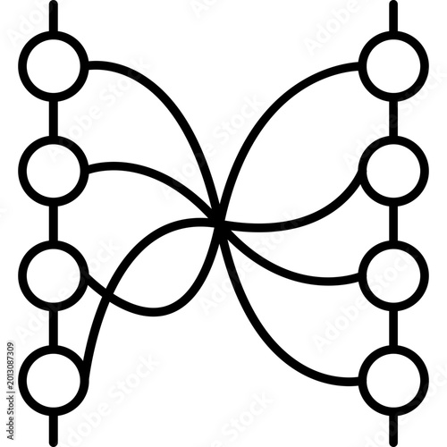 Tableau sur toile Explainable AI Icon