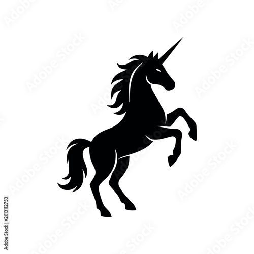 horse silhouette vector