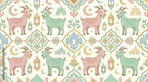 seamless pattern with birds