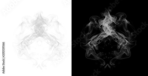  Smoke, fog, mist effects, abstract backgrounds, black and white