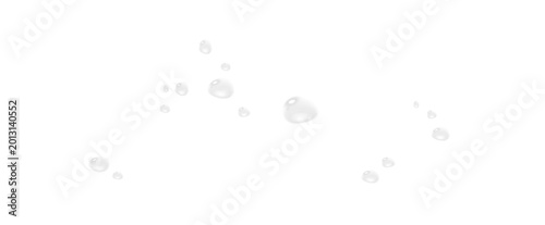 Photos Realistic vector water drops png on a transparent light background
