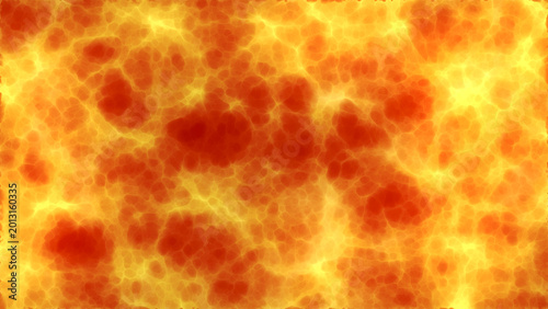 Canvastavla An abstract fiery texture resembles a glowing surface or an energy field filled with warmth and movement