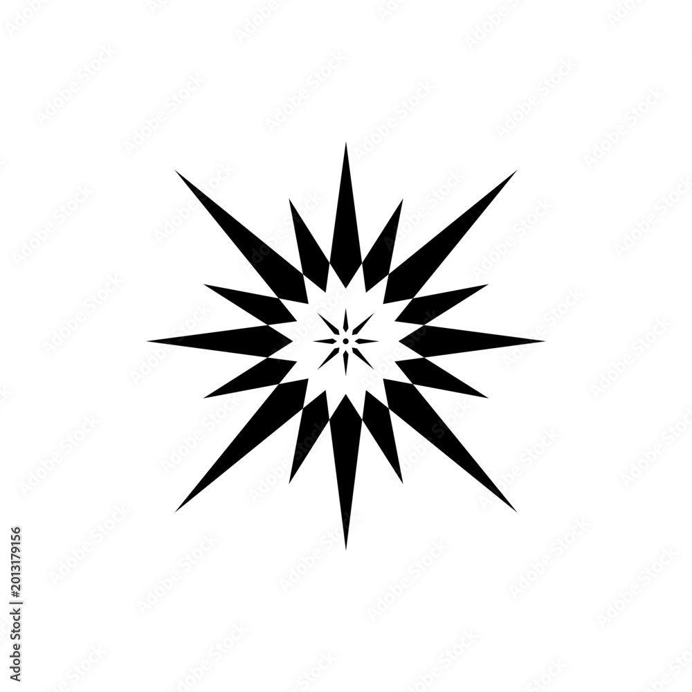 Obraz premium Biohazard Symbol. hazard symbols set, industrial safety warning icons.