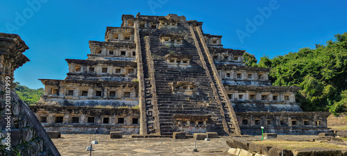 Tableau sur toile Cempoala Archaeological Site, Veracruz State, Mexico