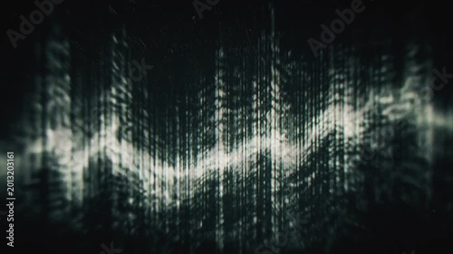 Messy Grunge Video. Animated horror background overlay video
