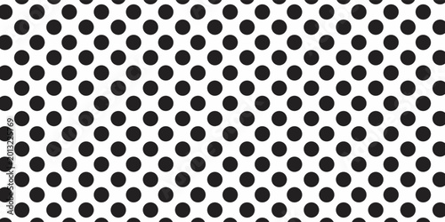 Canvas Print Polka Dot Background black and white seamless pattern with tiny abstract dots for modern wallpaper and fabric design