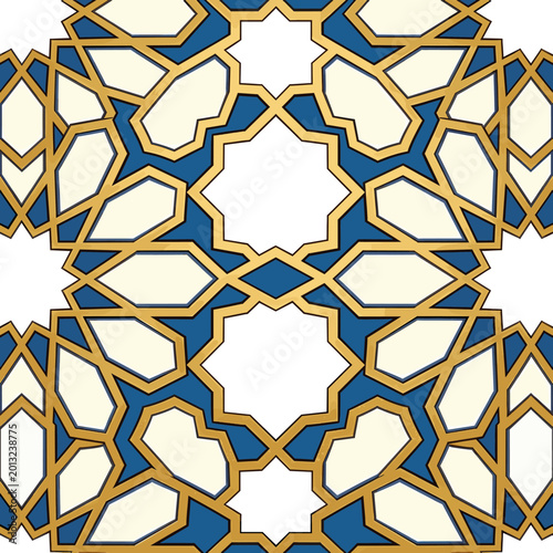 A bold geometric graphic featuring a stylized X symbol in blue and gold, ideal for modern branding and digital design projects.