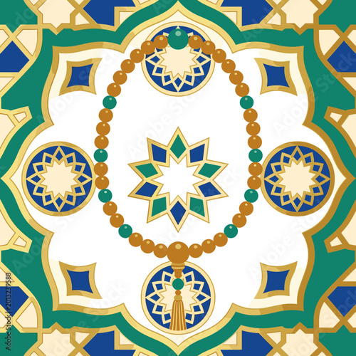 A modern abstract composition with bold green and golden tones, ideal for corporate branding or professional presentation backgrounds.