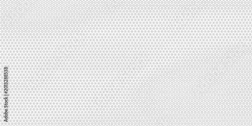 Obraz na plátně Halftone black and white vector