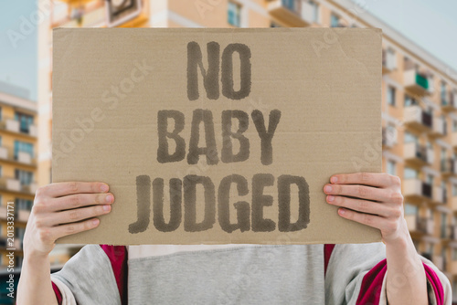 фотографія "No Baby Judged" Society pressures adults to justify not reproducing publicly