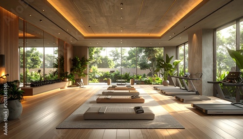 Yoga room