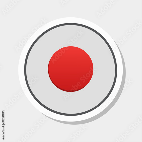 Red Record Button Icon Free Download Red Record Button Icon - GFXLoad