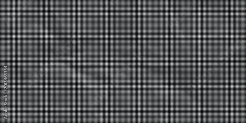 Schilderij op canvas A close-up view of a crumpled gray fabric with a smooth surface