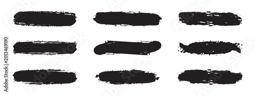 Quadro su tela Paintbrush collection