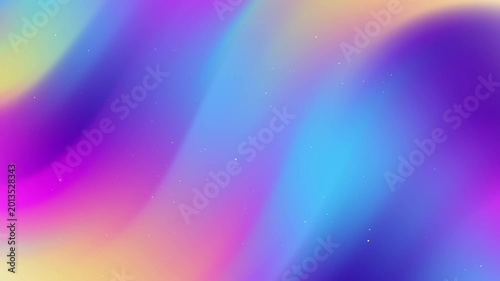 Abstract Neon Gradient Background with Soft Glow and Colorful Blur
