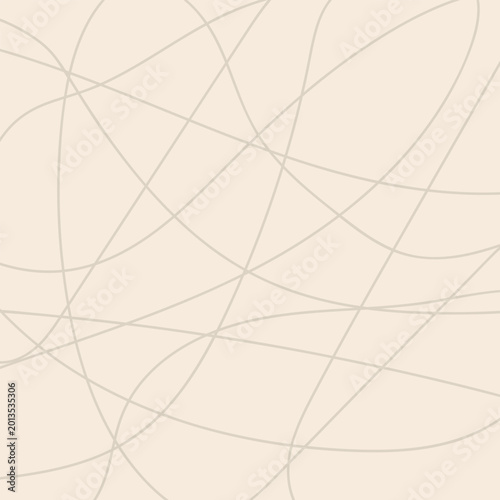 Minimal Scribble Line Abstract Vector Background Design