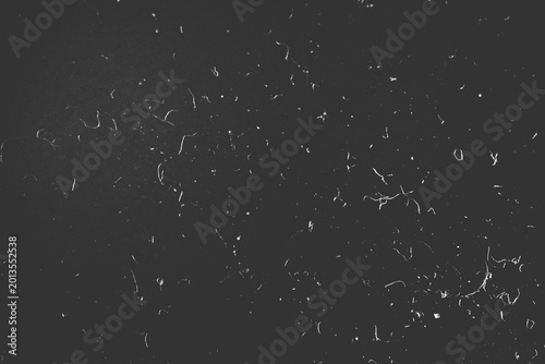 Film grain overlay showing dust particles and vintage scratches with transparent background