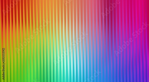 Vibrant rainbow colored gradient background with vertical lines pattern