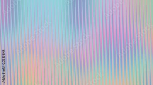 Holographic gradient stripes in pastel colors on a vibrant background