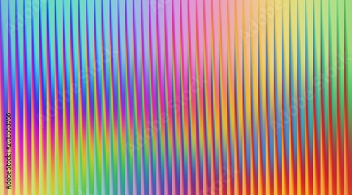 Vibrant rainbow colored gradient with vertical lines pattern background texture