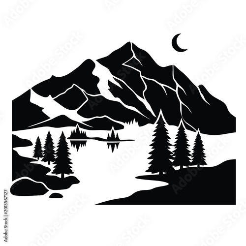 Abstract dark rounded rectangle with faint text EPS silhouette difaran.