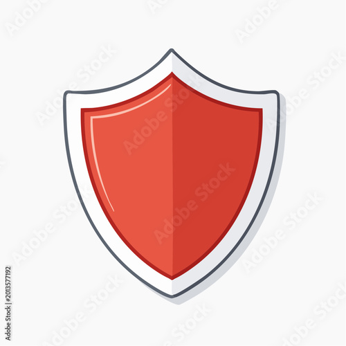 Free Download Red Shield Icon - GFXLoad