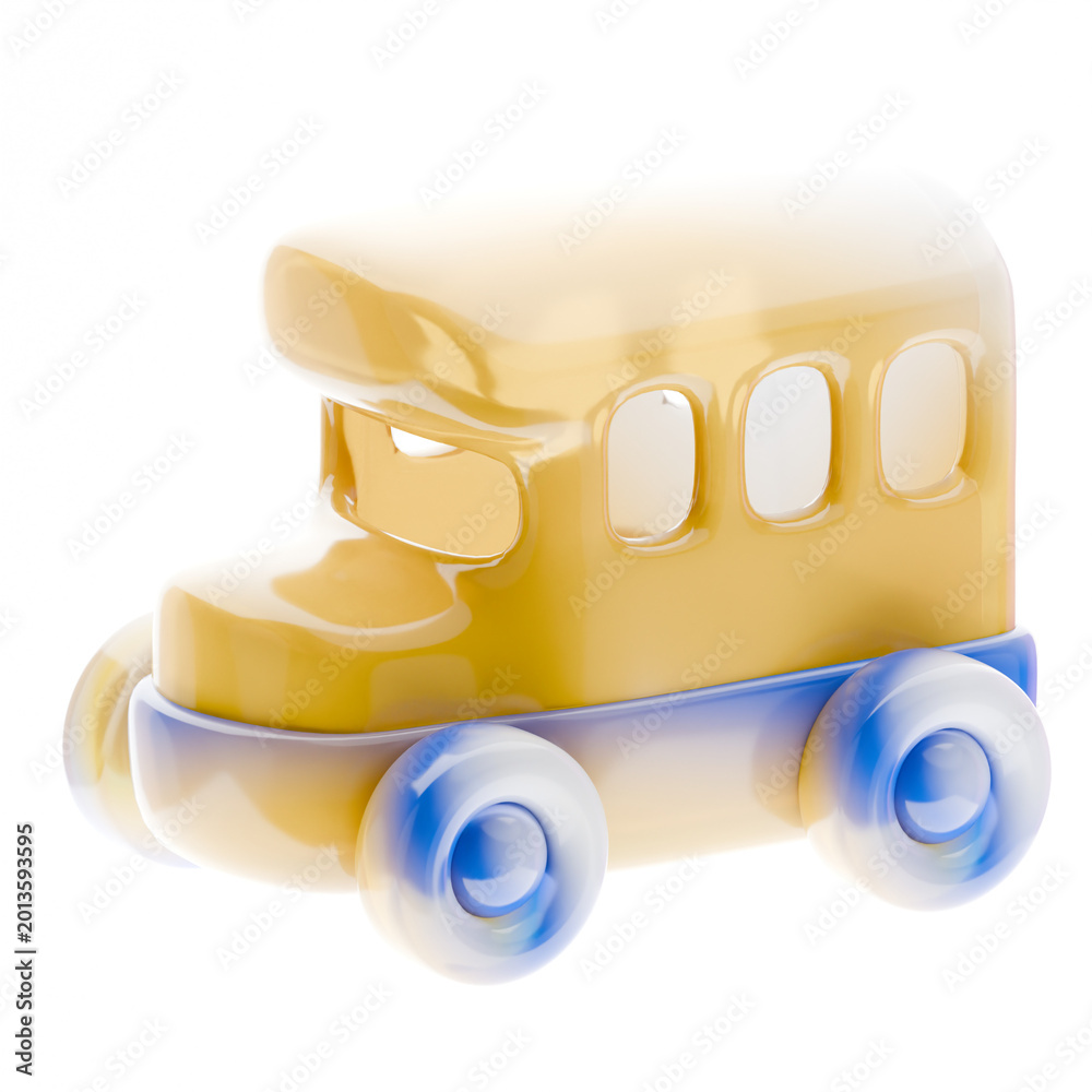 Obraz premium 3D Cute School Kids Icon Teacher Education Preschool Kindergarten Toy Children Study Learning Academic Cartoon