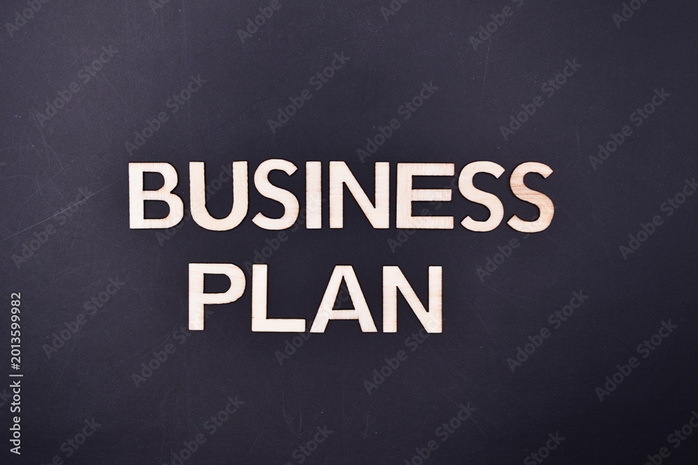 Obraz premium business plan write - banner 