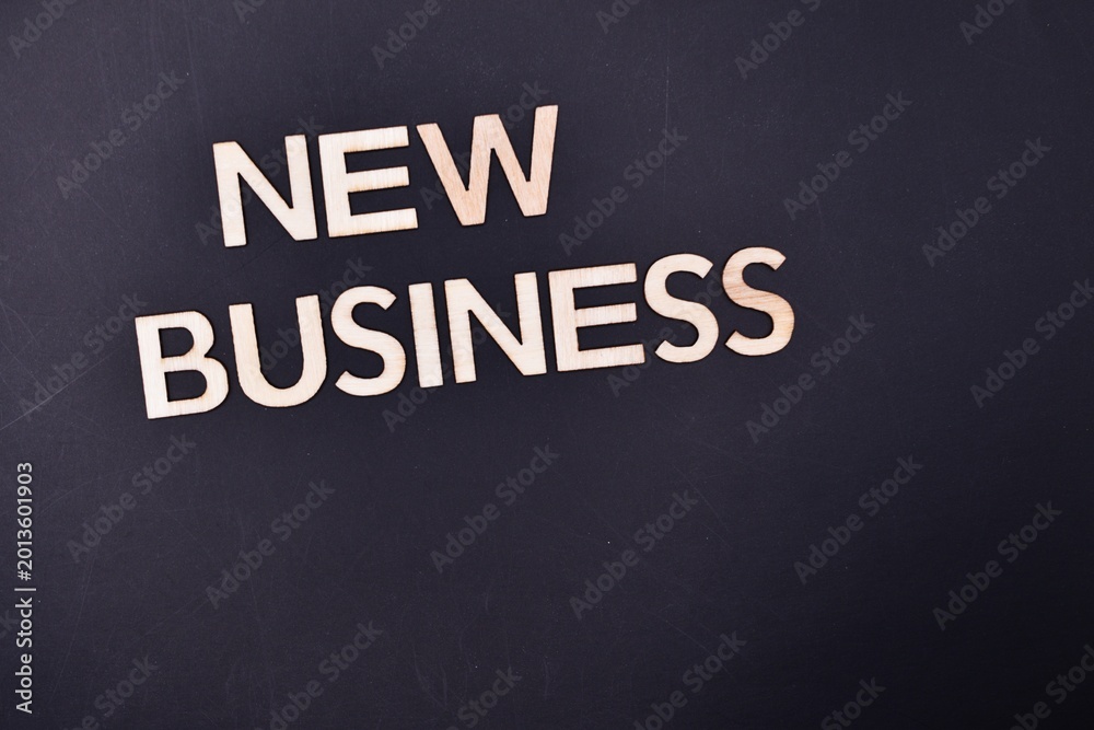 Fototapeta premium new business