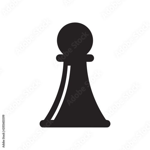 Chess pawn stands isolated as a symbol of individual contribution and potential within a larger organizational structure.