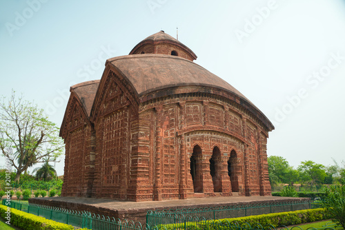 The Jor Bangla Temple in Bishnupur stands as a remarkable architectural masterpiece.