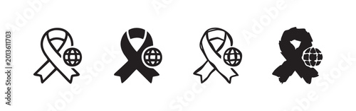 Photos Hand-drawn solid icon of a person with breathing difficulties, symbolizing respiratory problems