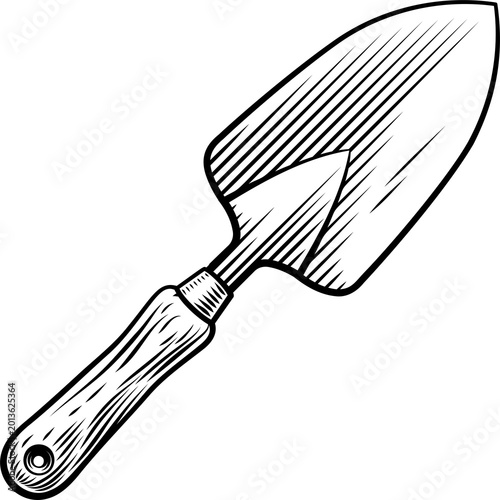 Vintage woodcut style illus...