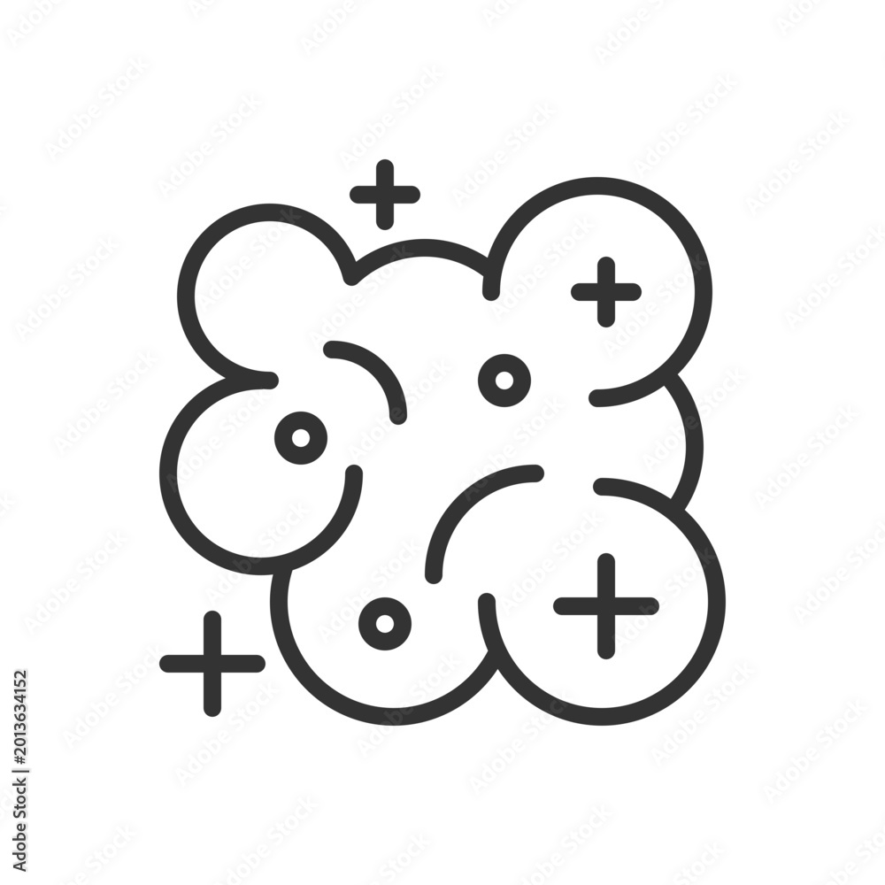 Obraz premium Nebula pixel perfect linear icon. Stellar system. Star formation. Milky way. Cosmic dust. Outer space. Thin line illustration. Contour symbol. Vector outline drawing. Editable stroke