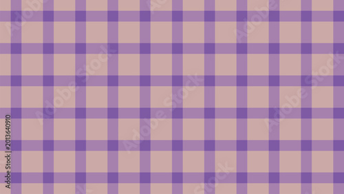 Photos A soothing plaid grid pattern displays soft lilac and harmonizing mauve colored